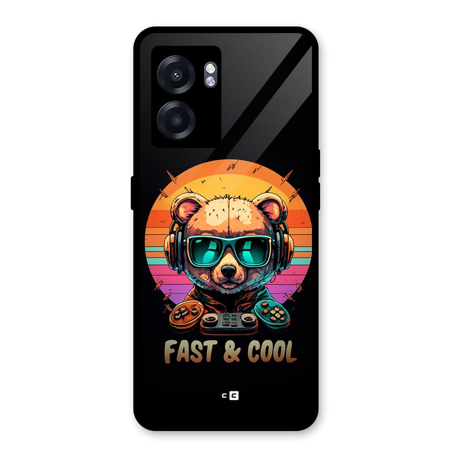 Fast And Cool Glass Back Case for Oppo K10 (5G)