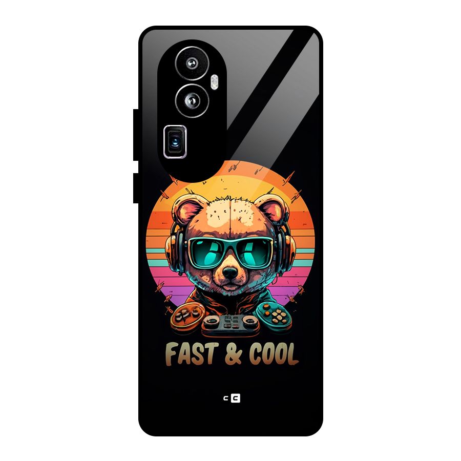Fast And Cool Glass Back Case for Oppo Reno10 Pro Plus