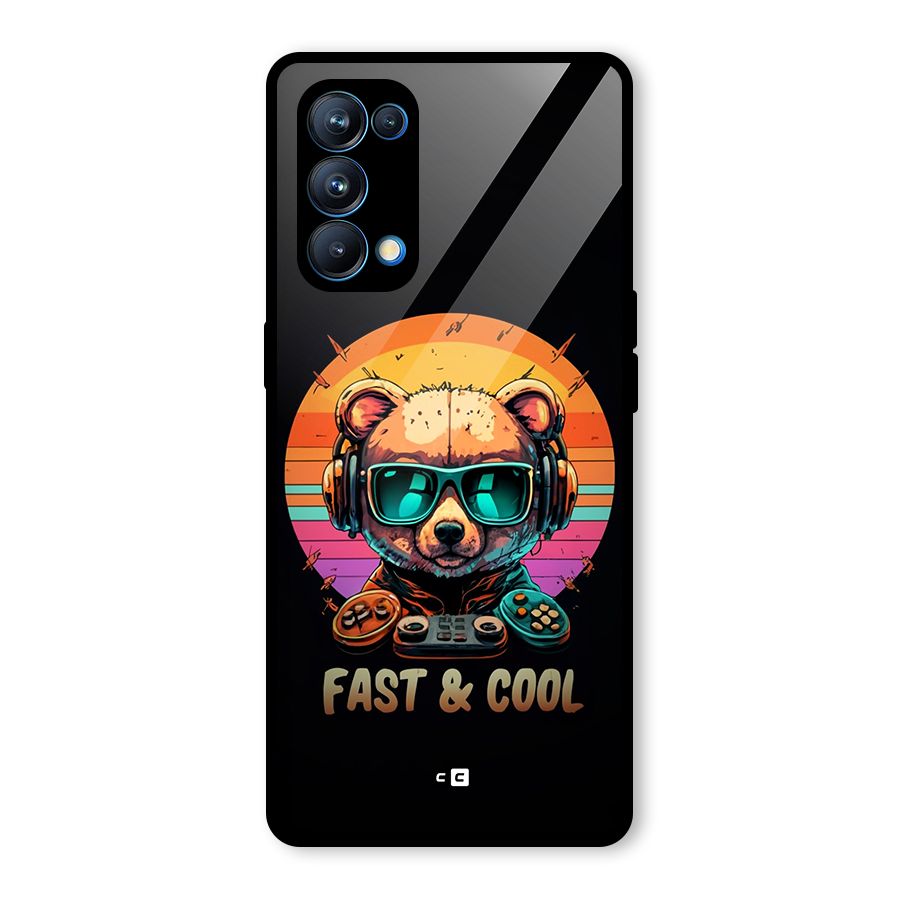 Fast And Cool Glass Back Case for Oppo Reno5 Pro 5G