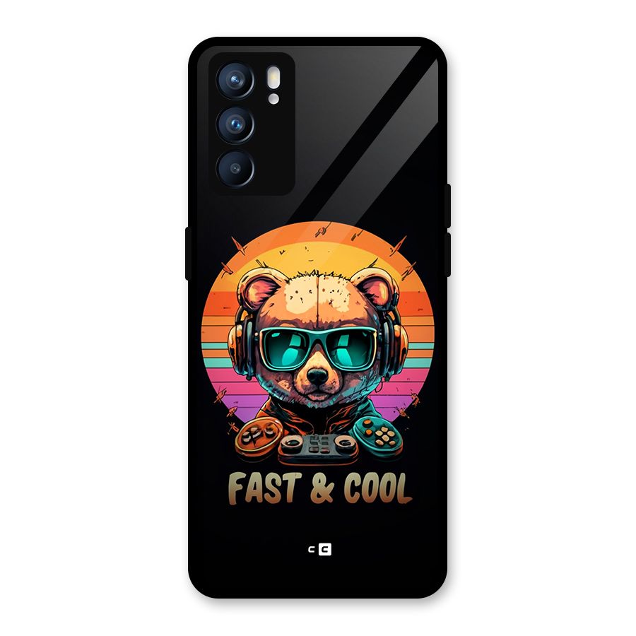 Fast And Cool Glass Back Case for Oppo Reno6 5G
