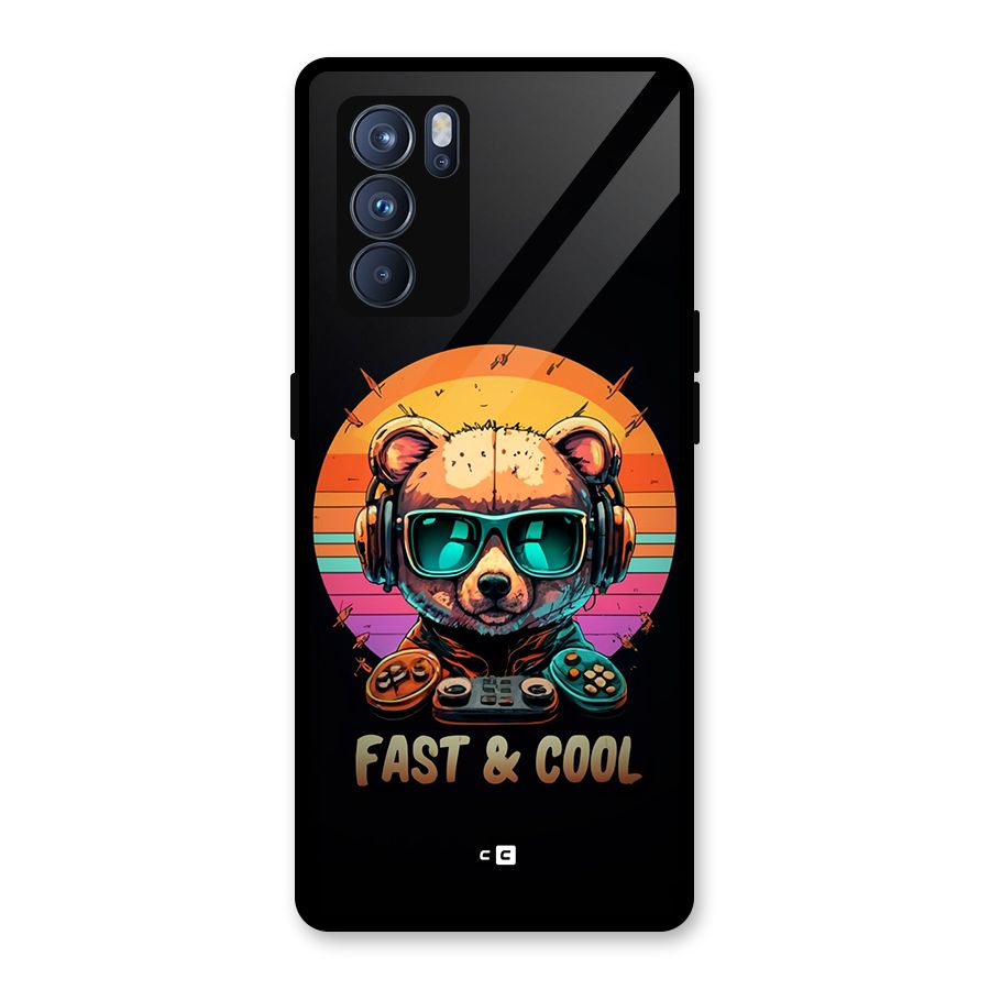 Fast And Cool Glass Back Case for Oppo Reno6 Pro 5G