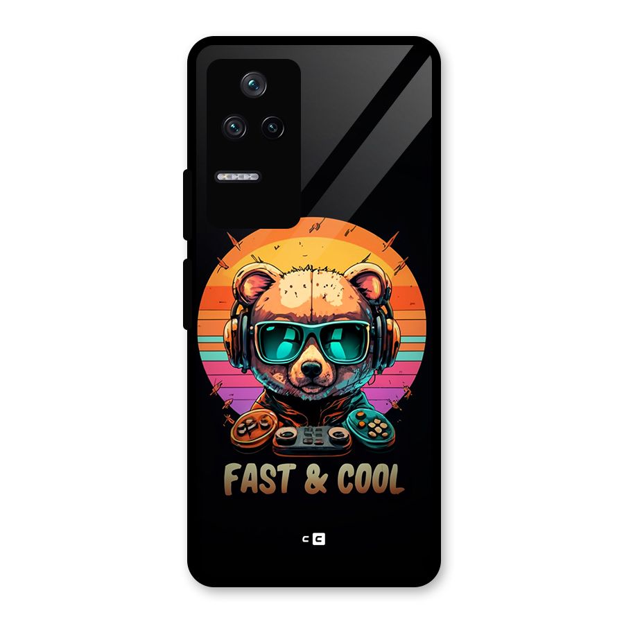 Fast And Cool Glass Back Case for Poco F4 5G