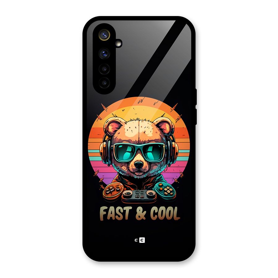 Fast And Cool Glass Back Case for Realme 6