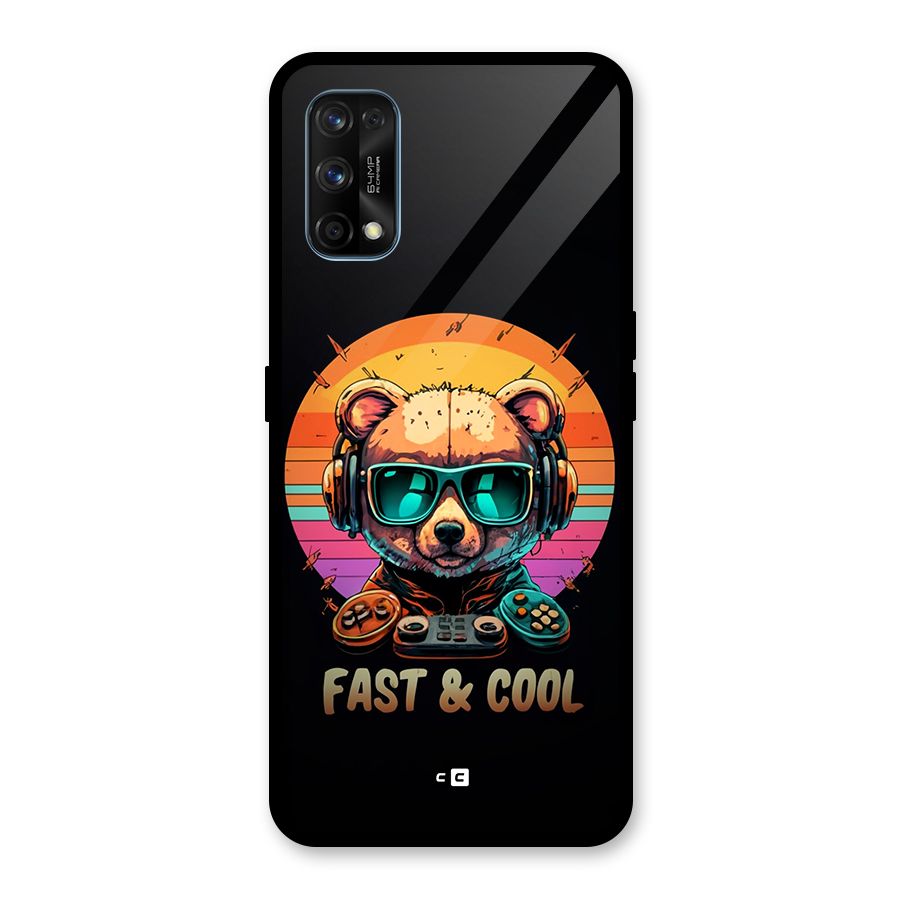 Fast And Cool Glass Back Case for Realme 7 Pro