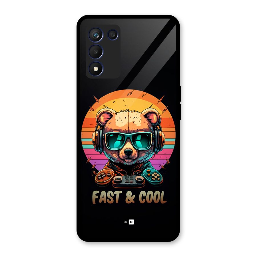 Fast And Cool Glass Back Case for Realme 9 5G Speed