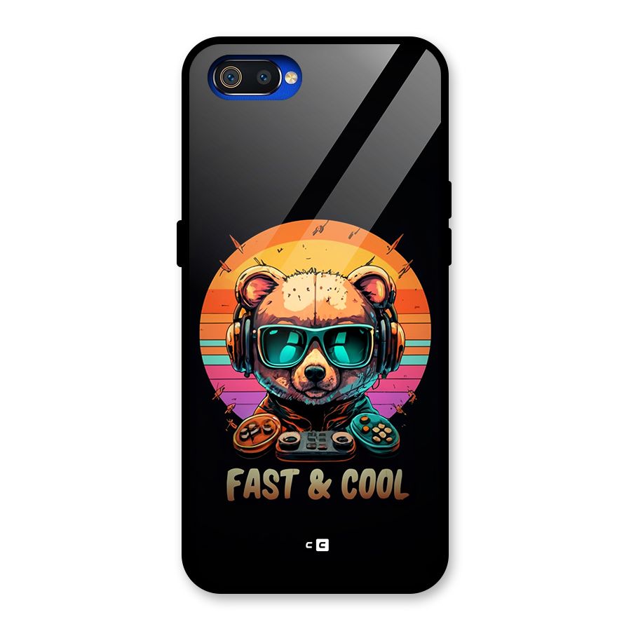 Fast And Cool Glass Back Case for Realme C2
