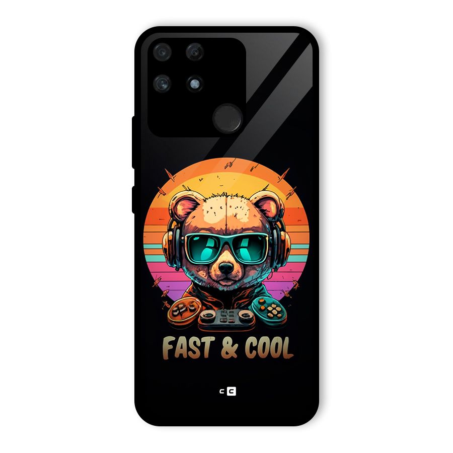 Fast And Cool Glass Back Case for Realme Narzo 50A