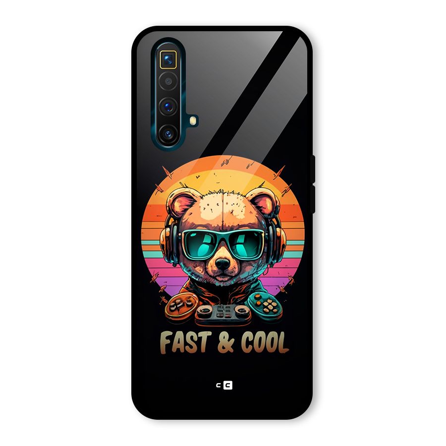 Fast And Cool Glass Back Case for Realme X3