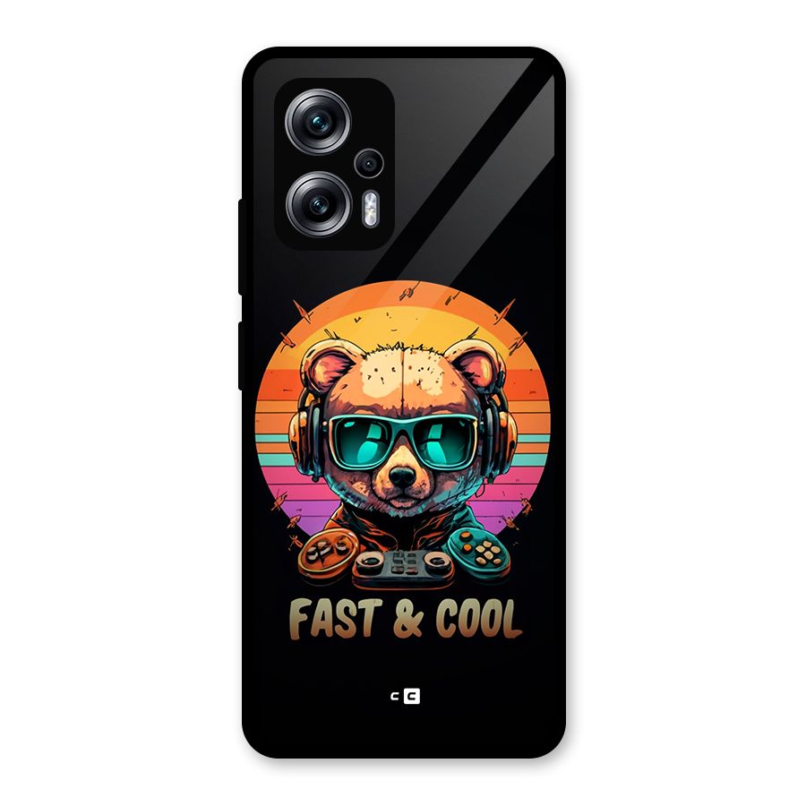 Fast And Cool Glass Back Case for Redmi K50i