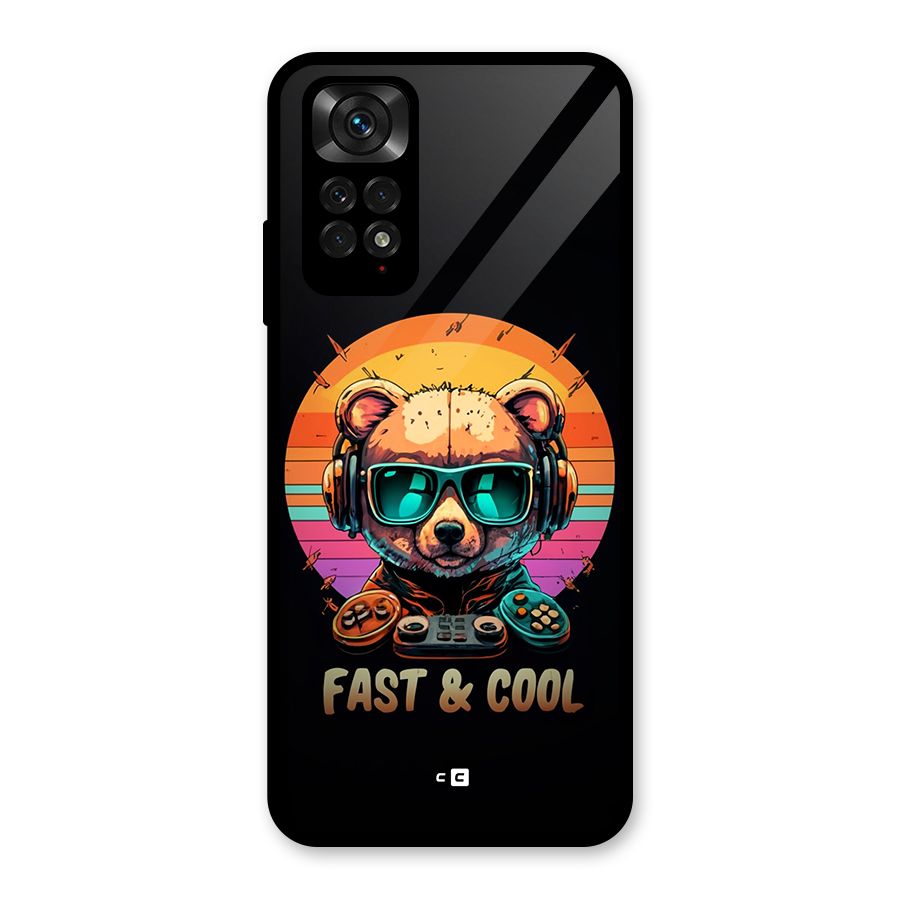 Fast And Cool Glass Back Case for Redmi Note 11S