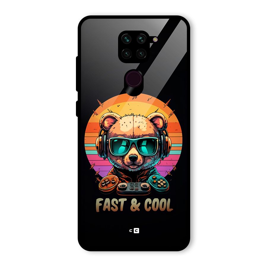 Fast And Cool Glass Back Case for Redmi Note 9