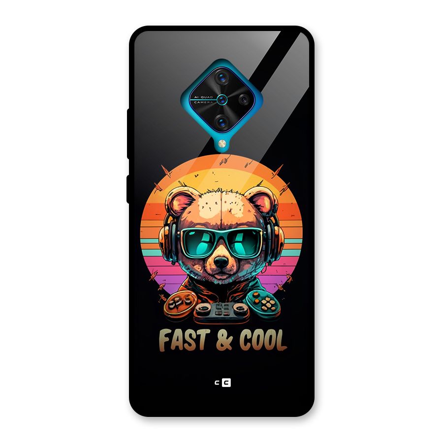 Fast And Cool Glass Back Case for Vivo S1 Pro