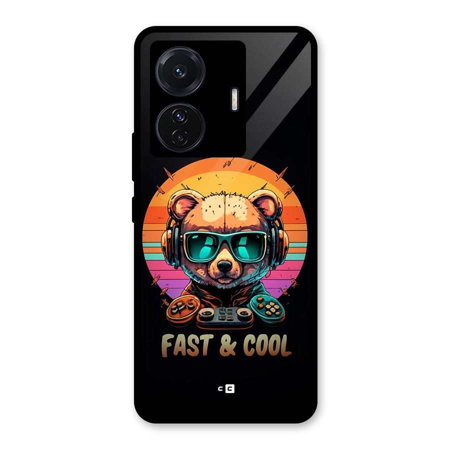 Fast And Cool Glass Back Case for Vivo T1 Pro