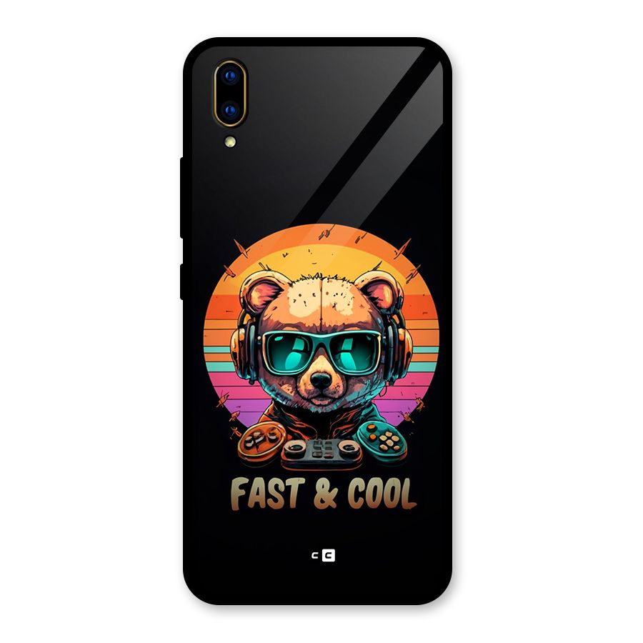 Fast And Cool Glass Back Case for Vivo V11 Pro