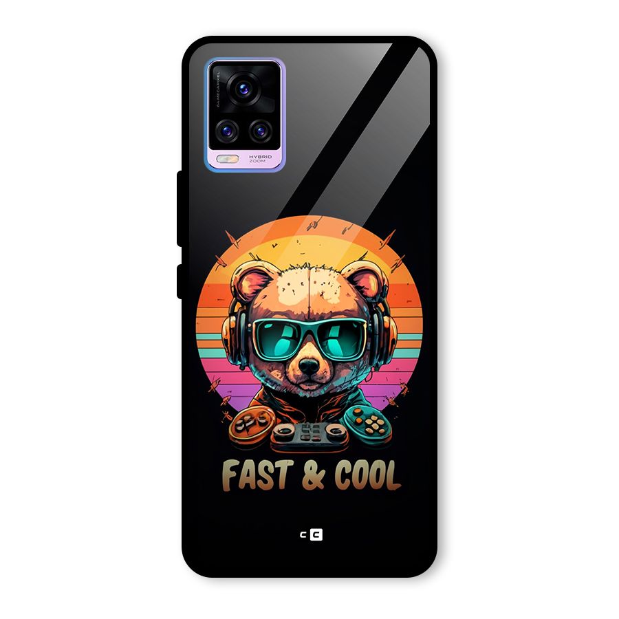 Fast And Cool Glass Back Case for Vivo V20 Pro