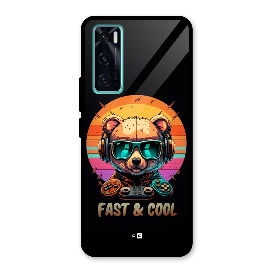 Fast And Cool Glass Back Case for Vivo V20 SE