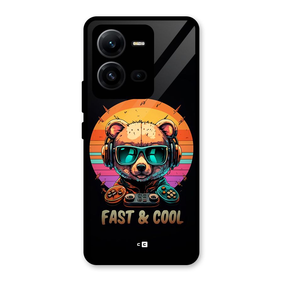 Fast And Cool Glass Back Case for Vivo V25