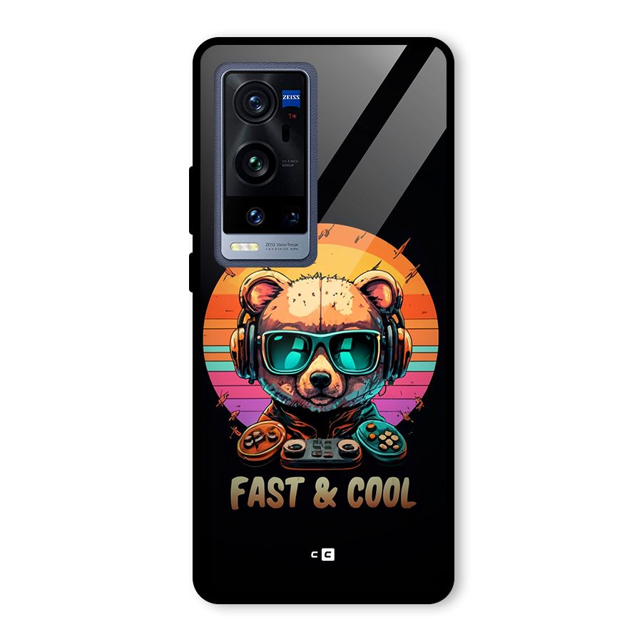 Fast And Cool Glass Back Case for Vivo X60 Pro Plus