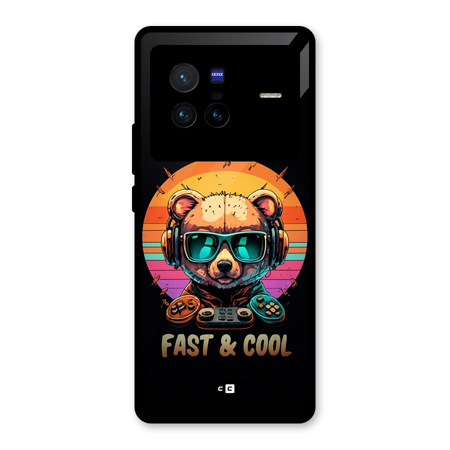 Fast And Cool Glass Back Case for Vivo X80