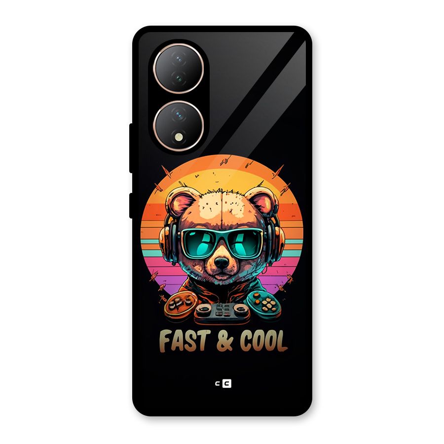 Fast And Cool Glass Back Case for Vivo Y100A