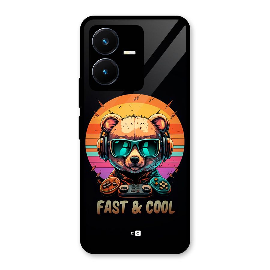 Fast And Cool Glass Back Case for Vivo Y22