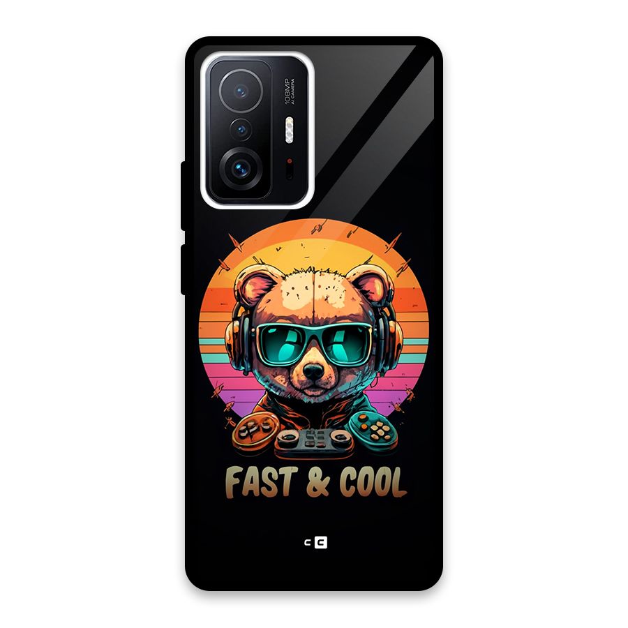 Fast And Cool Glass Back Case for Xiaomi 11T Pro