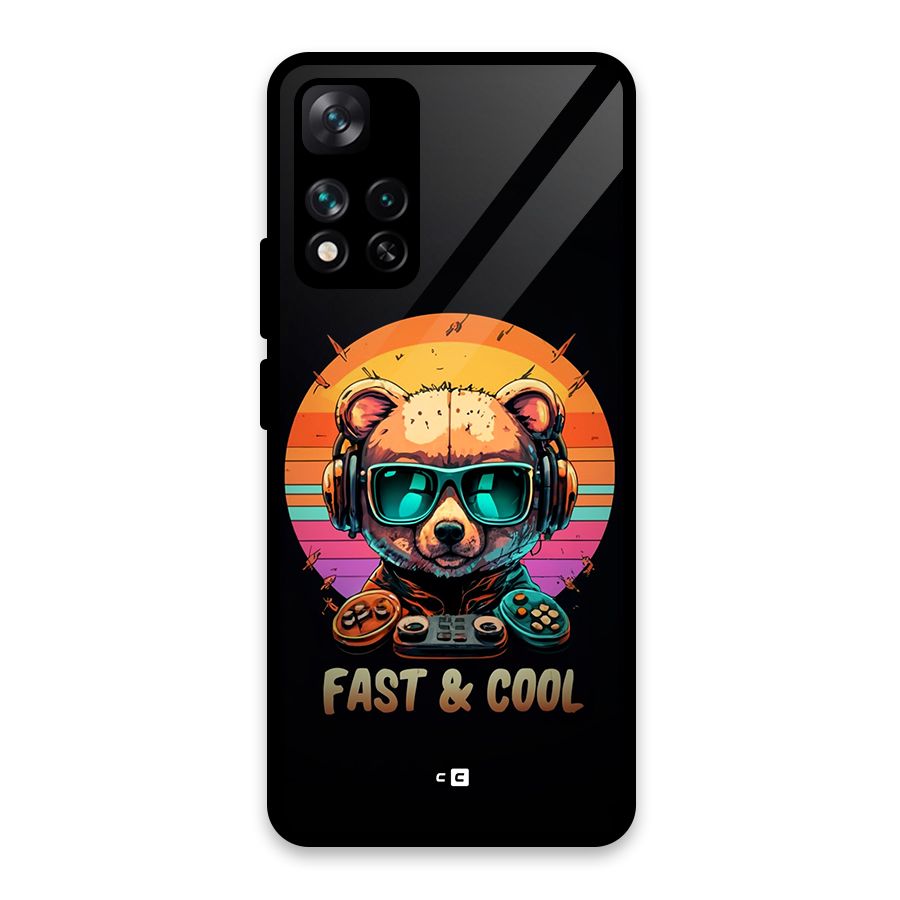 Fast And Cool Glass Back Case for Xiaomi 11i HyperCharge 5G