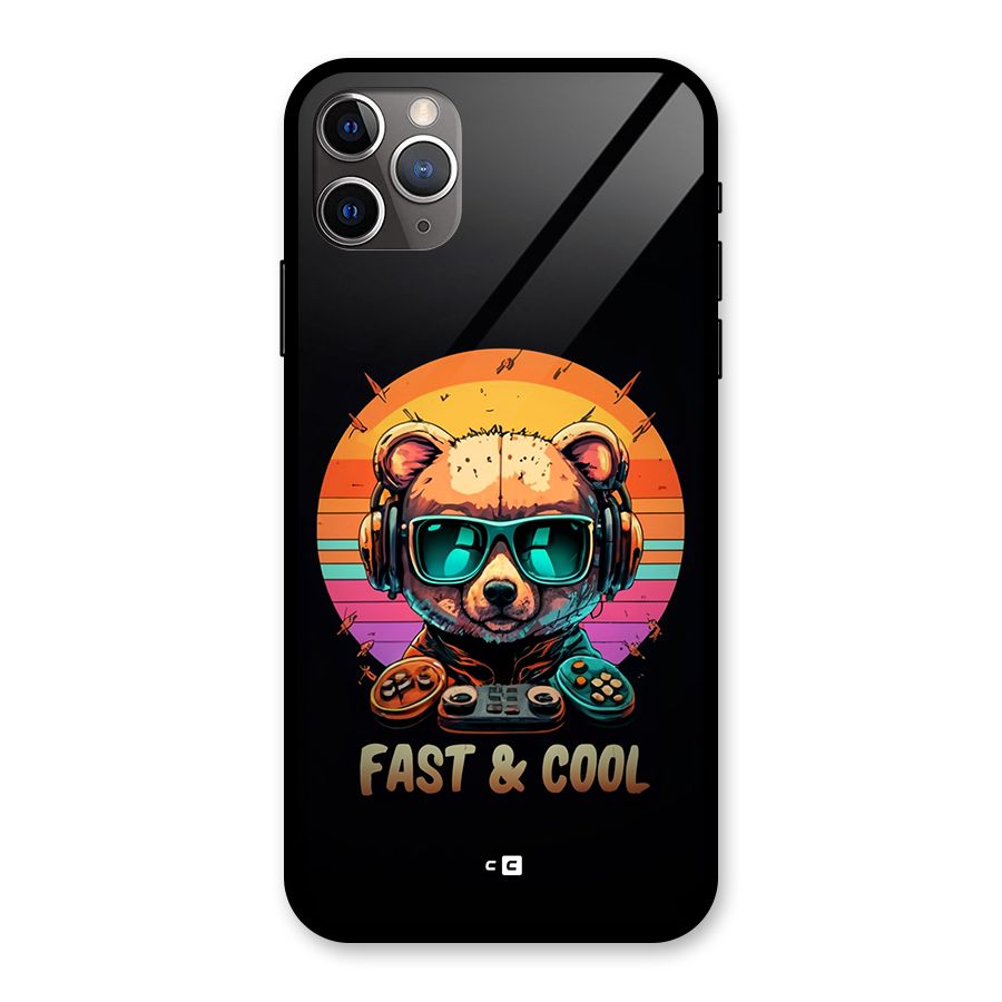 Fast And Cool Glass Back Case for iPhone 11 Pro Max