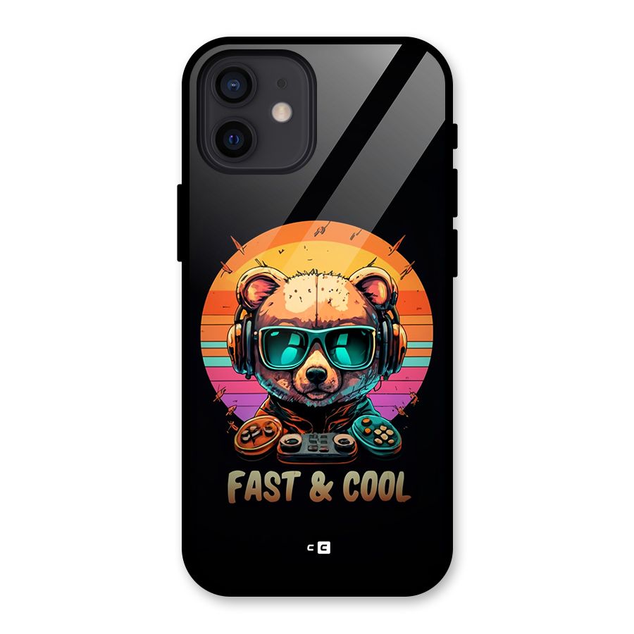 Fast And Cool Glass Back Case for iPhone 12