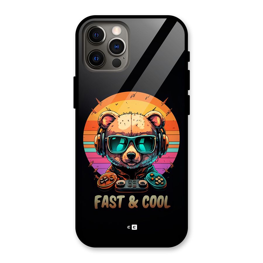 Fast And Cool Glass Back Case for iPhone 12 Pro