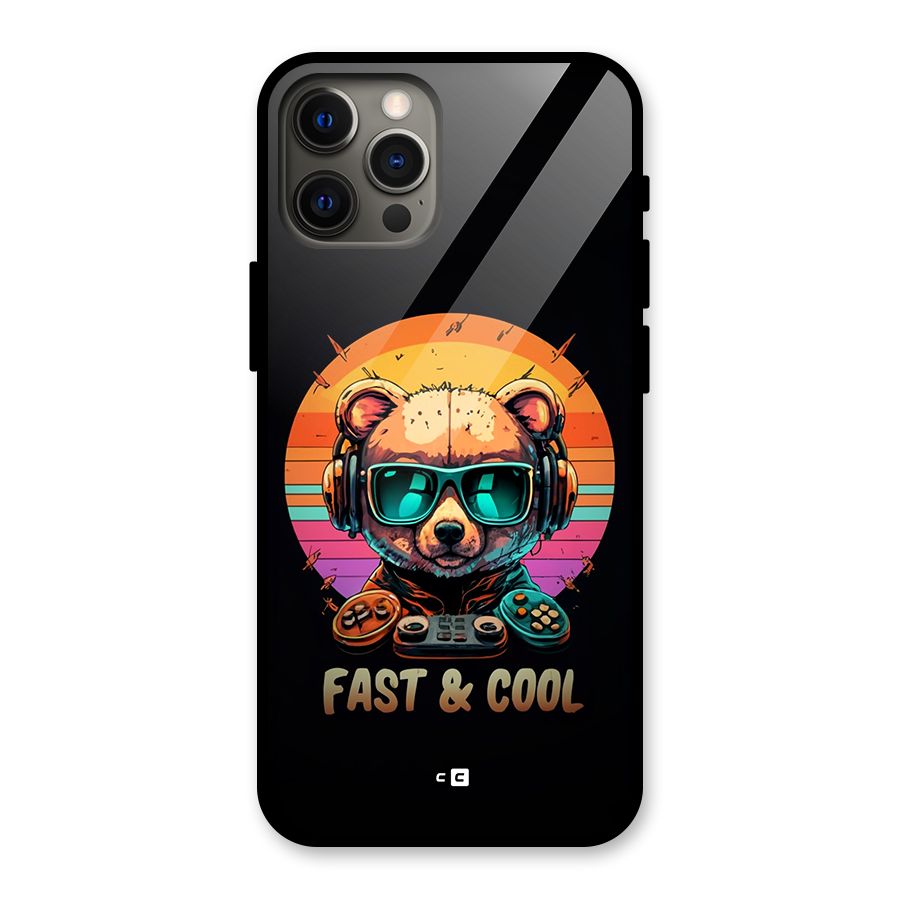 Fast And Cool Glass Back Case for iPhone 12 Pro Max