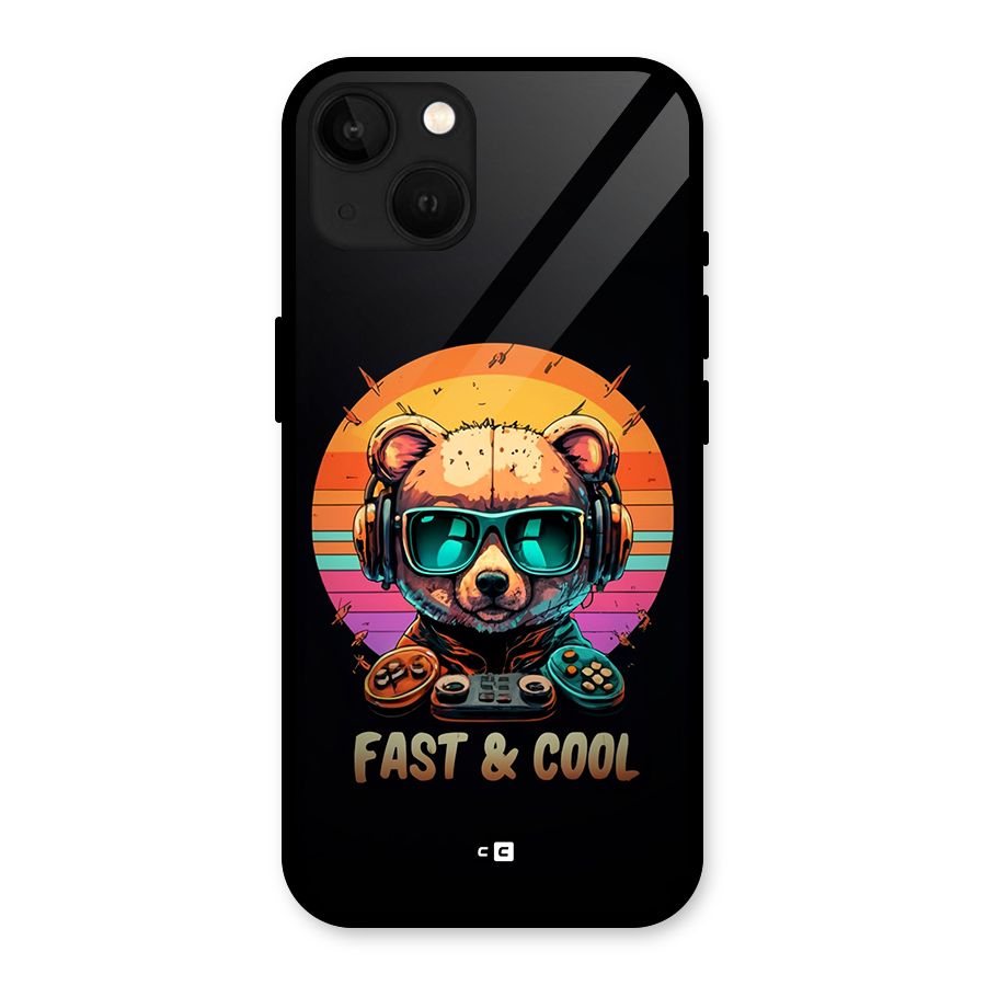 Fast And Cool Glass Back Case for iPhone 13