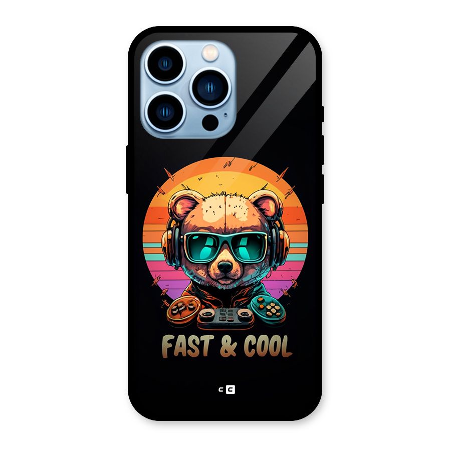 Fast And Cool Glass Back Case for iPhone 13 Pro