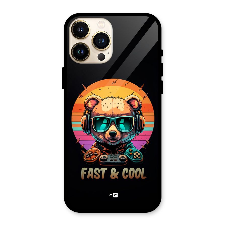 Fast And Cool Glass Back Case for iPhone 13 Pro Max