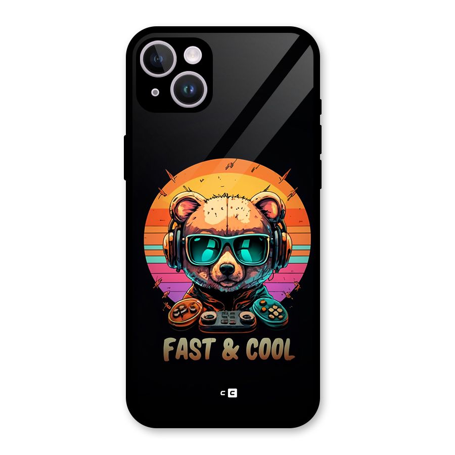 Fast And Cool Glass Back Case for iPhone 14 Plus