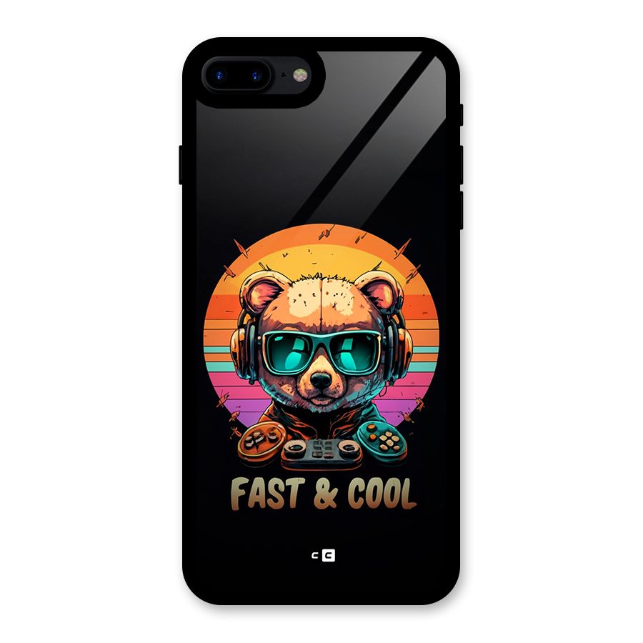 Fast And Cool Glass Back Case for iPhone 7 Plus