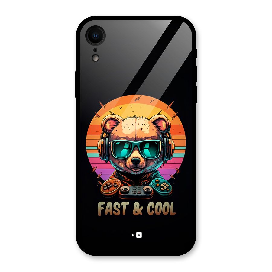 Fast And Cool Glass Back Case for iPhone XR