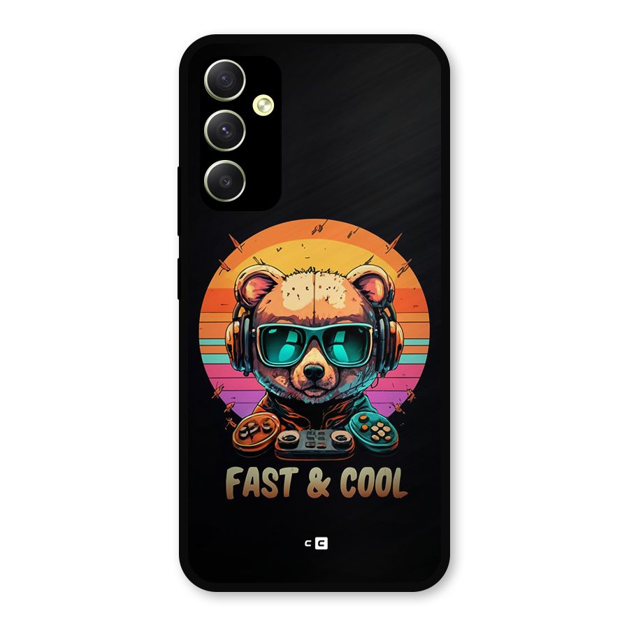 Fast And Cool Metal Back Case for Galaxy A34