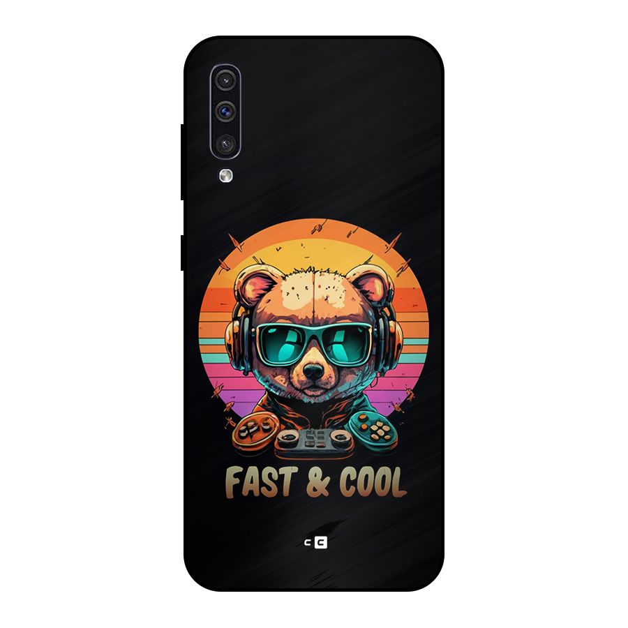 Fast And Cool Metal Back Case for Galaxy A50s