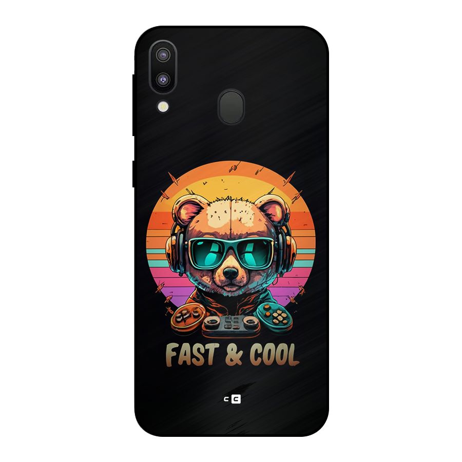 Fast And Cool Metal Back Case for Galaxy M20
