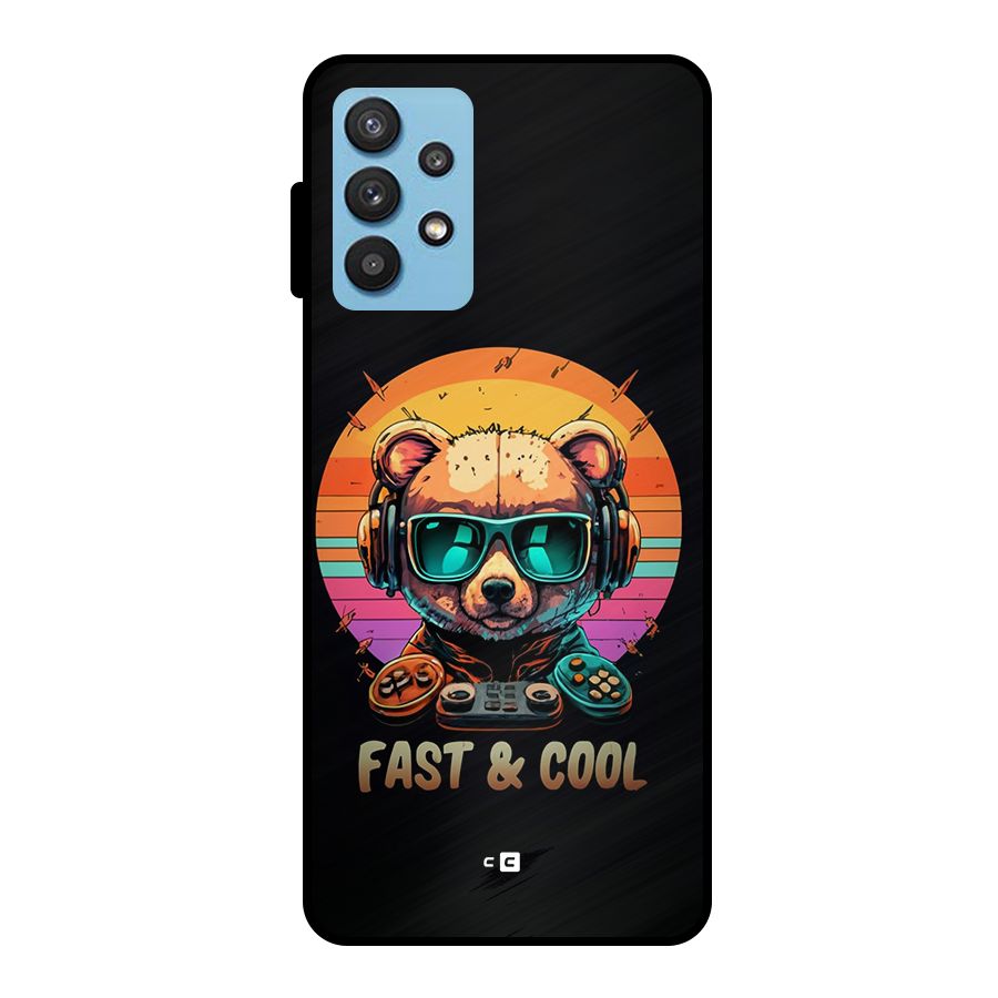 Fast And Cool Metal Back Case for Galaxy M32 5G