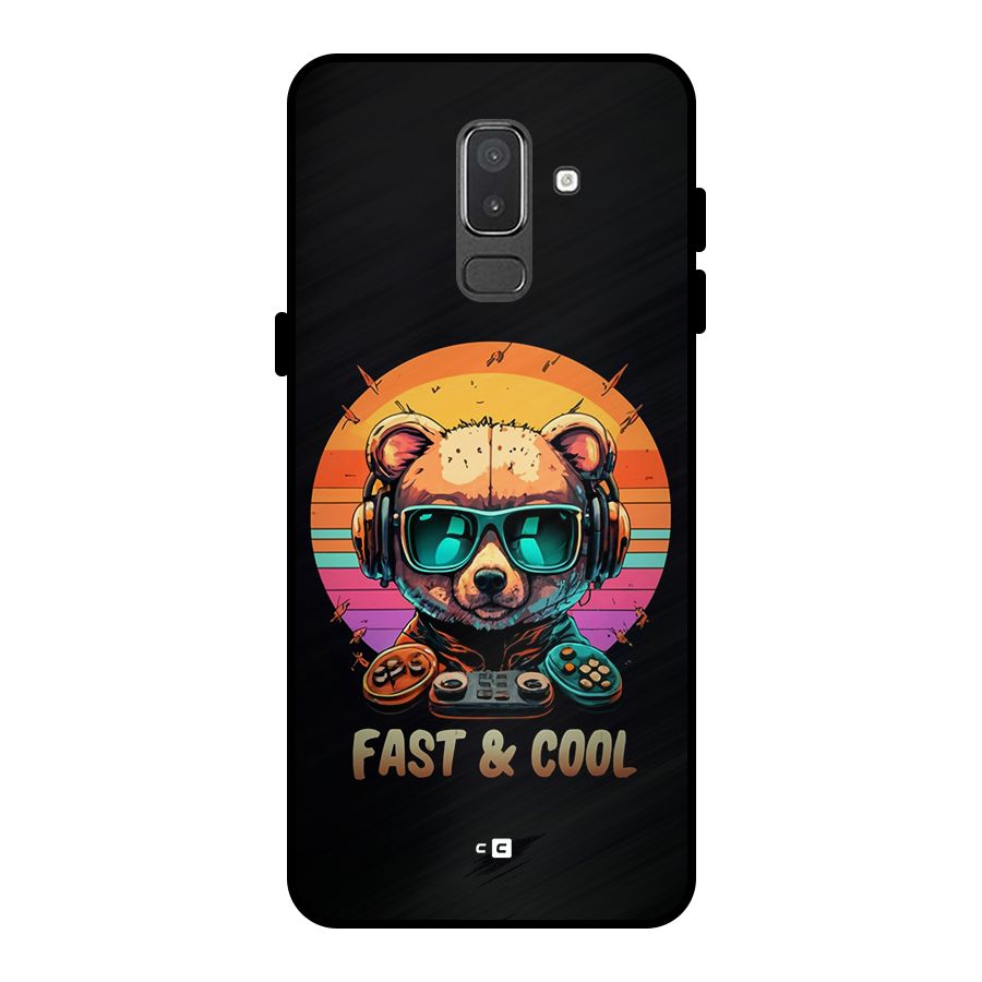 Fast And Cool Metal Back Case for Galaxy On8 (2018)