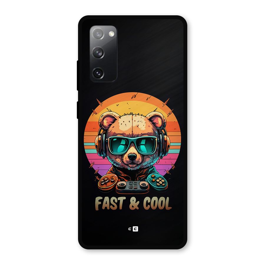 Fast And Cool Metal Back Case for Galaxy S20 FE 5G