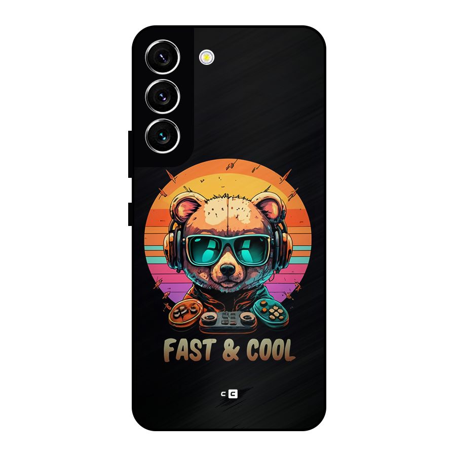 Fast And Cool Metal Back Case for Galaxy S22 5G