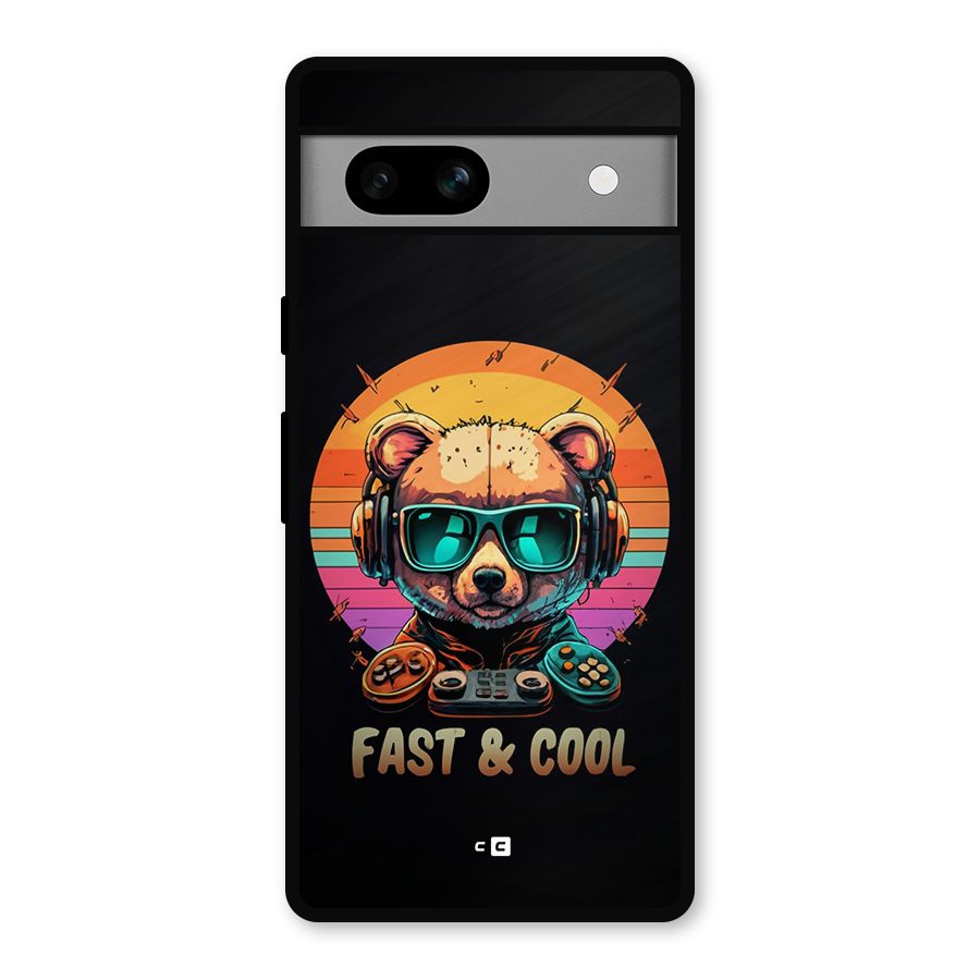 Fast And Cool Metal Back Case for Google Pixel 7a