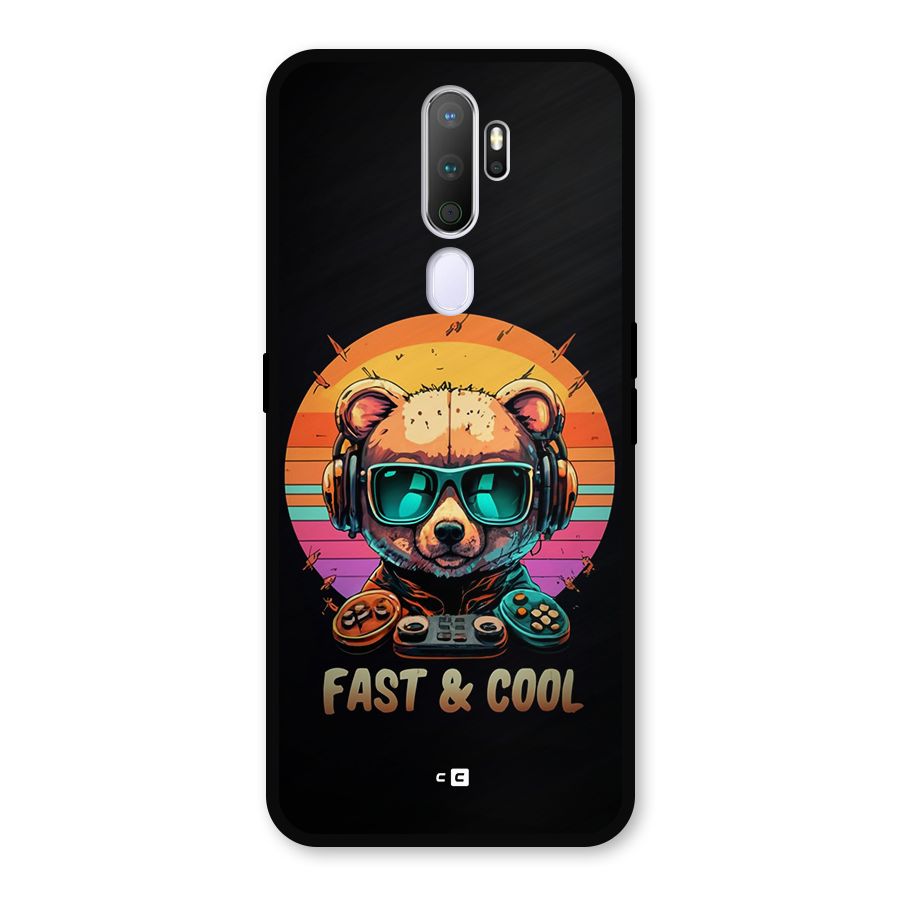 Fast And Cool Metal Back Case for Oppo A5 (2020)
