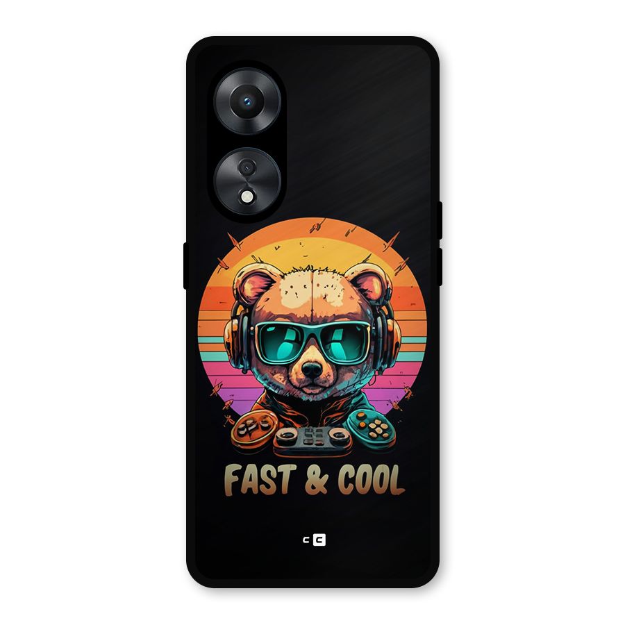 Fast And Cool Metal Back Case for Oppo A78