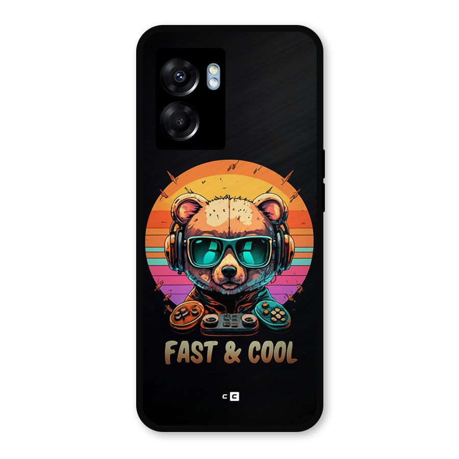 Fast And Cool Metal Back Case for Oppo K10 (5G)