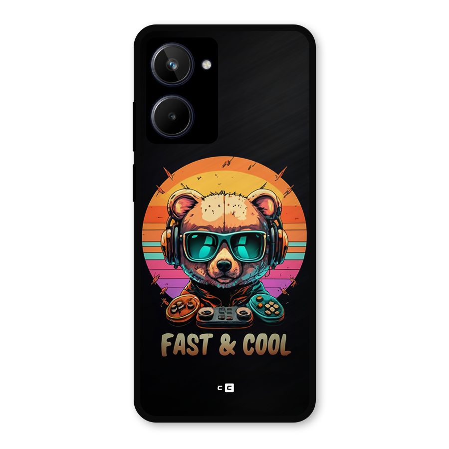 Fast And Cool Metal Back Case for Realme 10