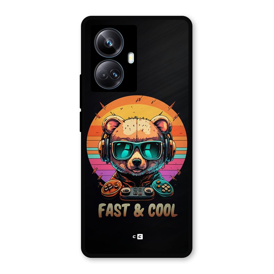 Fast And Cool Metal Back Case for Realme 10 Pro Plus